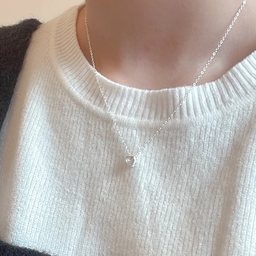 705e99e755e38ab6b4a237dc67b49faf สร้อยหัวใจเพชร สร้อยคอเงินแท้