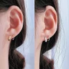 ต่างหูเงินแท้ ต่างหูเกลียว สีเงิน, ทอง