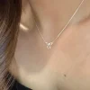 สร้อยโบว์ สร้อยคอเงินแท้
