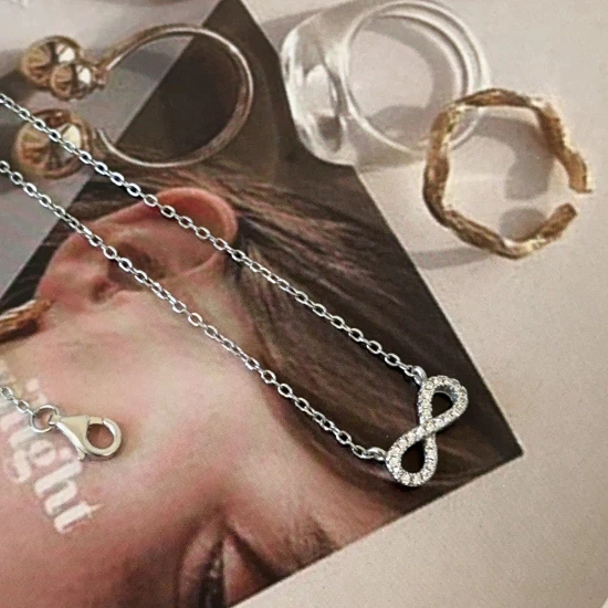 th-11134207-7qul9-ljcjxdns99jl43 สร้อยอินฟินิตี้ สร้อยคอเงินแท้