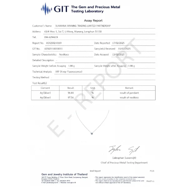 th-11134207-7rasm-m787htregmoq8c สร้อยหัวใจเพชร สร้อยคอเงินแท้